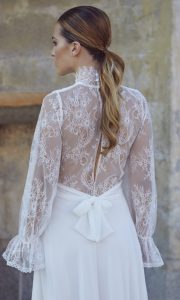 Vestido de novia Venice de Cotonnus hecho a medida en Pozuelo de Alarcón (Madrid)